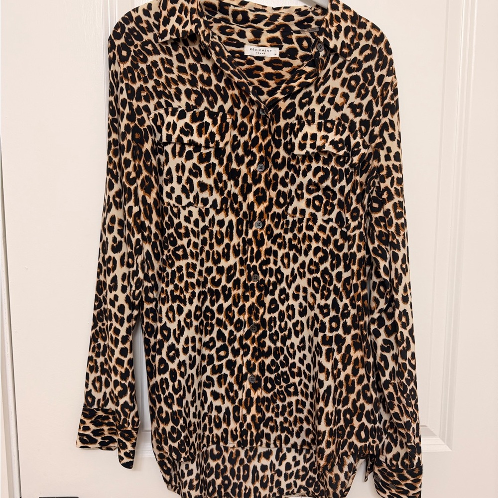 Equipment Silk Blouse